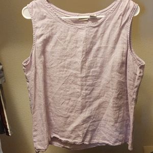 Classy linen tank top